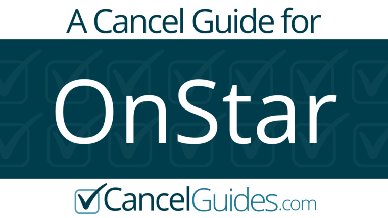 OnStar Cancel Guide - CancelGuides.com