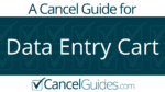 Data Entry Cart Cancel Guide